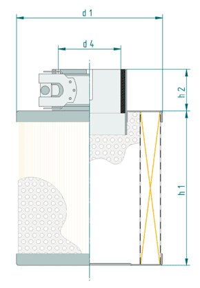 Воздушный фильтр Sotras SA 7096, 7097, 7100, 7098, 7099